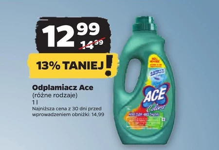Ace Odplamiacz do tkanin kolorowych i delikatnych 1 l
