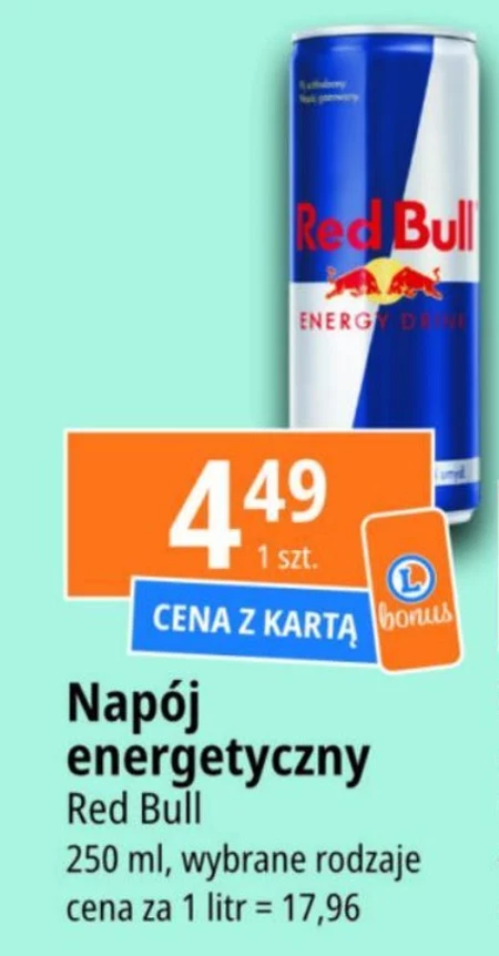 Red Bull Napój energetyczny 250 ml