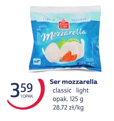 Mozzarella Fine life