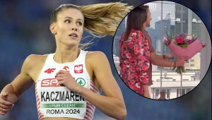 Problem z prezentem dla Natalii Kaczmarek na wizji. Dziennikarz zareagował 