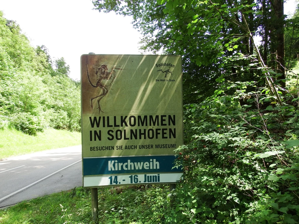 Solnhofen - niewielkie miasteczko w Niemczech, a wielka prehistoria