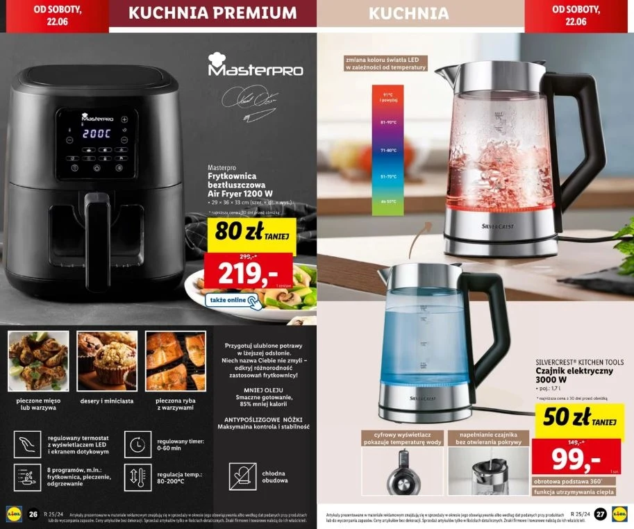 Lidl oferuje promocje na małe sprzęty AGD!