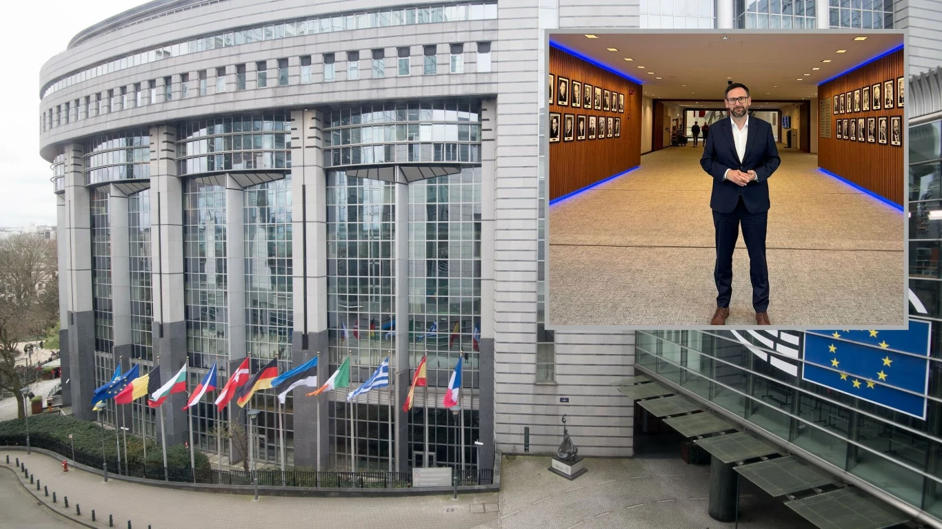 Daniel Obajtek w Parlamencie Europejskim Daniel Obajtek w Parlamencie Europejskim