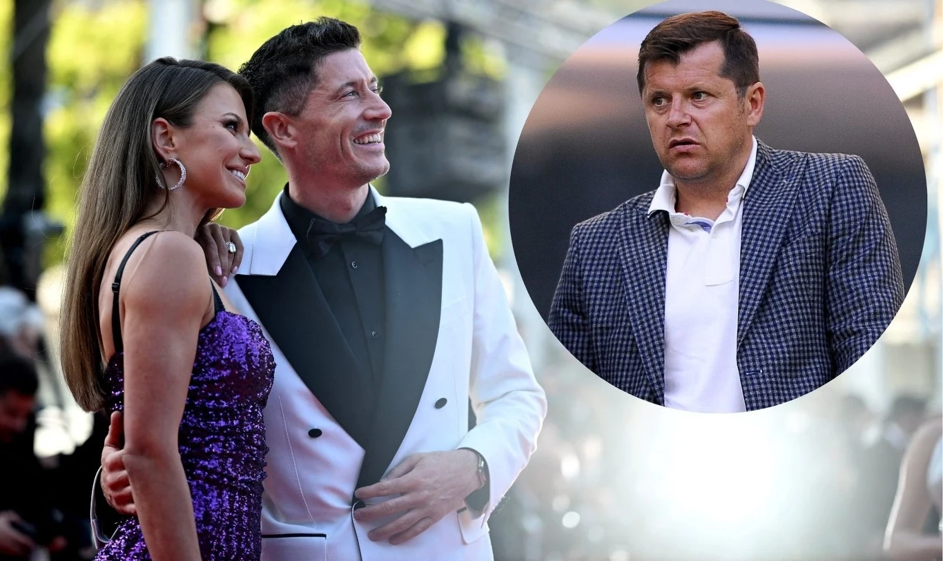 Anna i Robert Lewandowscy pozostają skonfliktowani z byłym agentem zawodnika, Cezarym Kucharskim (na małym zdj.) Anna i Robert Lewandowscy pozostają skonfliktowani z byłym agentem zawodnika, Cezarym Kucharskim (na małym zdj.)