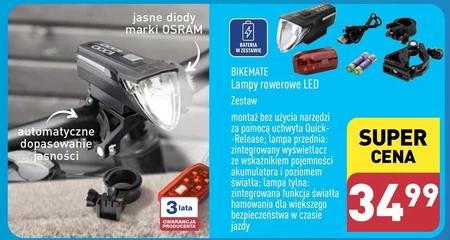 Lampa rowerowa Bikemate