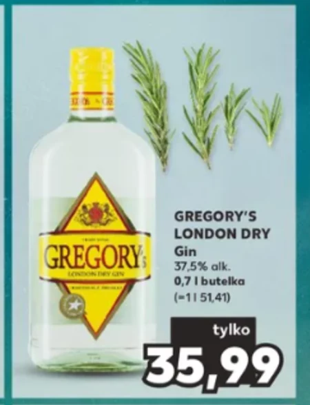 Джин Gregory's London Dry