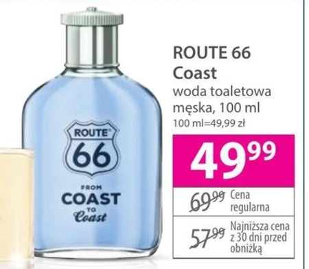 Woda toaletowa Route 66