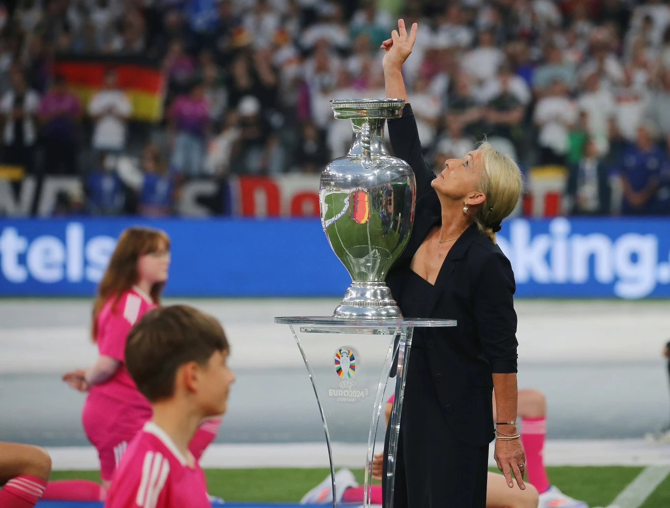 Heidi Beckenbauer oddała hołd zmarłemu mężowi