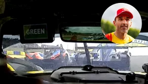 Robert Kubica podczas 24h Le Mans, źr. Ferrari/EastNews