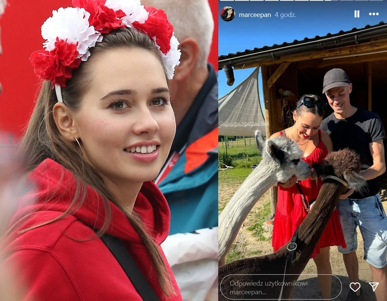 www.instagram.com/marceepan Marcelina Ziętek na swoim profilu zamieściła relację z wyjazdu