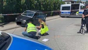 Odjechał ze stacji bez płacenia. Policjanci ruszyli w pościg. Padły strzały