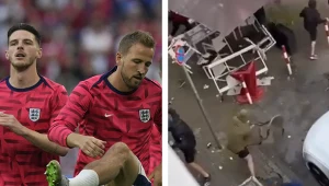 Dantejskie sceny przed meczem na Euro 2024. Policja musiała zacząć szturm