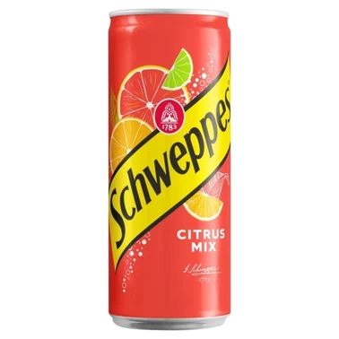 Schweppes Citrus Mix Napój gazowany 330 ml - 0