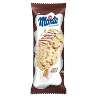 Monte Lody śmietankowe i lody czekoladowo-orzechowe w białej czekoladzie 100 ml