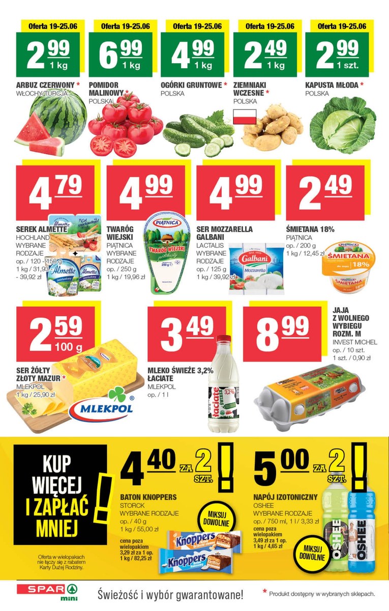 Gazetka promocyjna SPAR mini • Okazjum.pl • s.3 • 76768