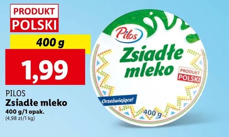 Zsiadłe mleko Pilos