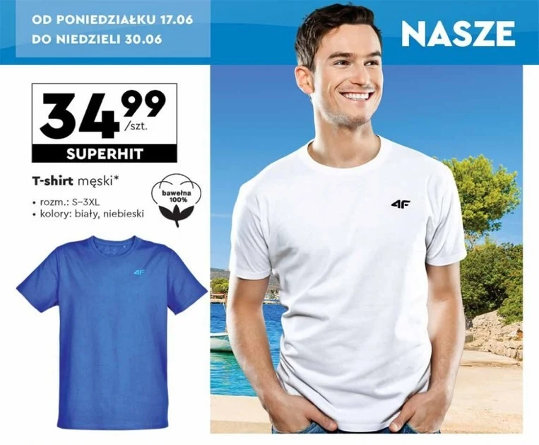 Markowe T-shirt w super cenie w Biedronce! Markowe T-shirt w super cenie w Biedronce!