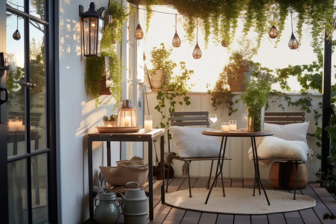 W trakcie urządzania balkonu warto zwracać uwagę na materiały, tekstylia i dodatki. W trakcie urządzania balkonu warto zwracać uwagę na materiały, tekstylia i dodatki.