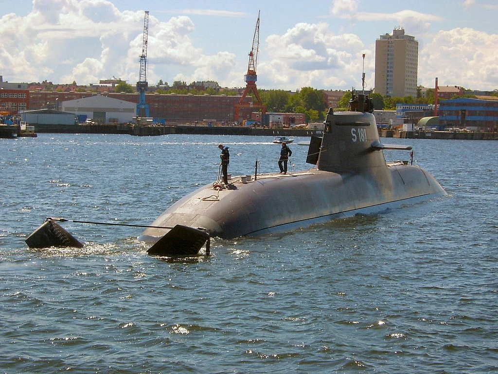 Niemiecki okręt podwodny U-31 na terenie Niemiec Niemiecki okręt podwodny U-31 na terenie Niemiec