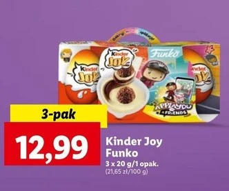 Kinder Joy Funko na promocji w Lidlu! 