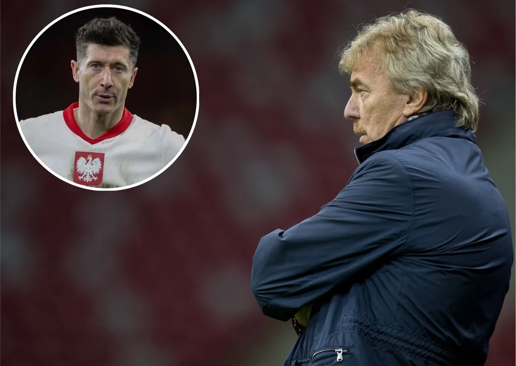 Zbigniew Boniek i Robert Lewandowski (na małym zdjęciu)