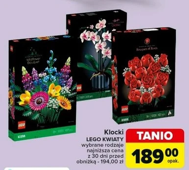 Klocki LEGO na promocji w Carrefourze 