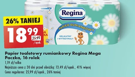 Regina Papier Rumiankowy 16 rolek