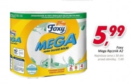 Foxy Mega Ręcznik kuchenny 2 rolki
