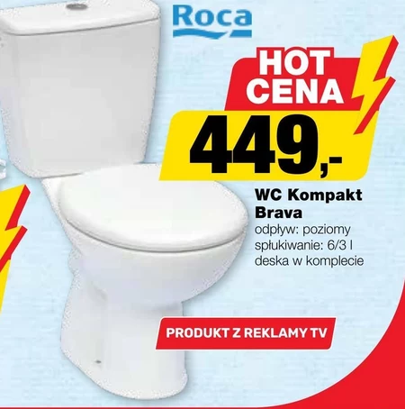 Kompakt wc Brava