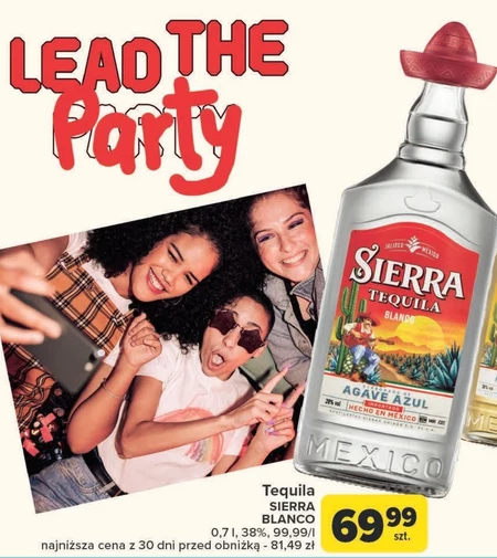 Sierra Silver Blanco Tequila 0,7 l
