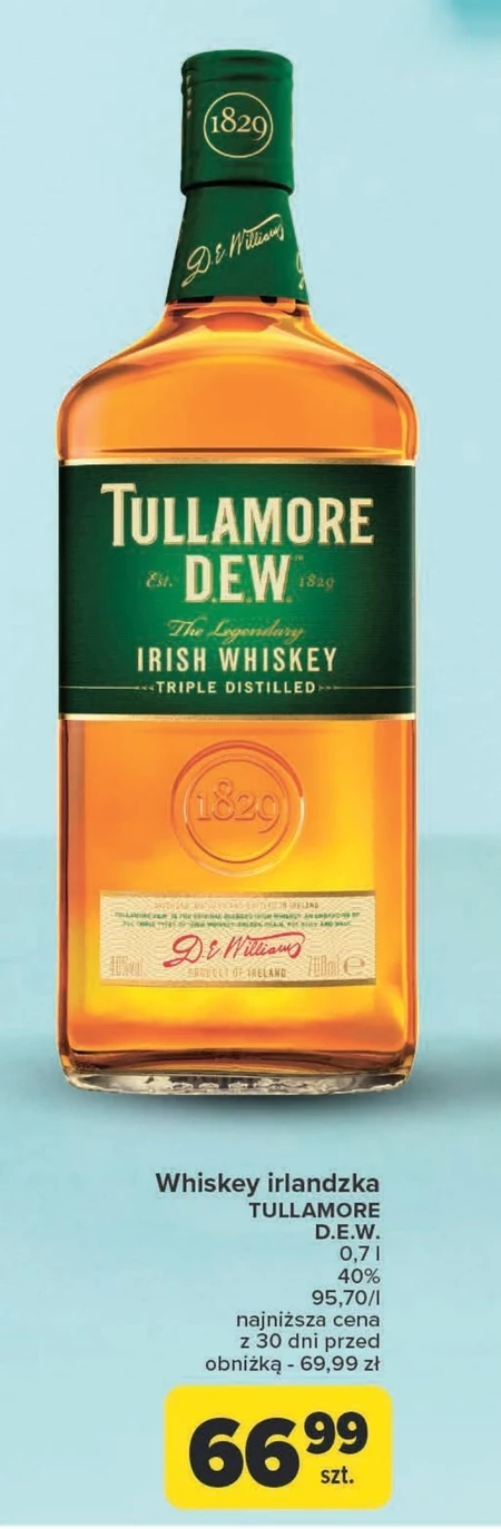 Whiskey Tullamore Dew