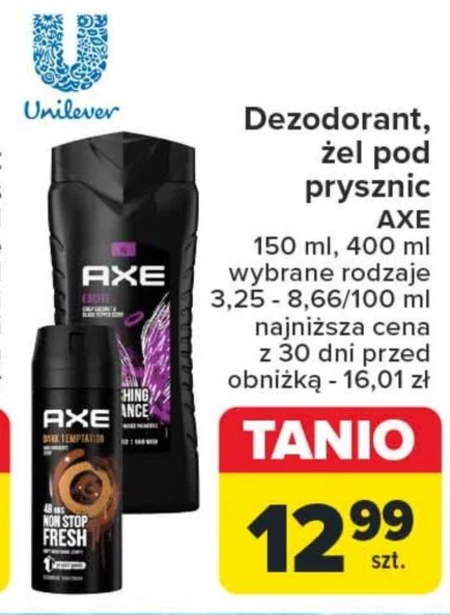 Żel pod prysznic Axe