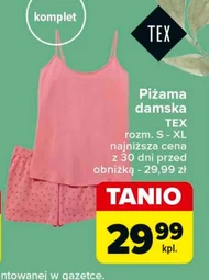 Piżama damska TEX