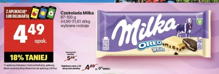 Milka Oreo White Biała czekolada 100 g