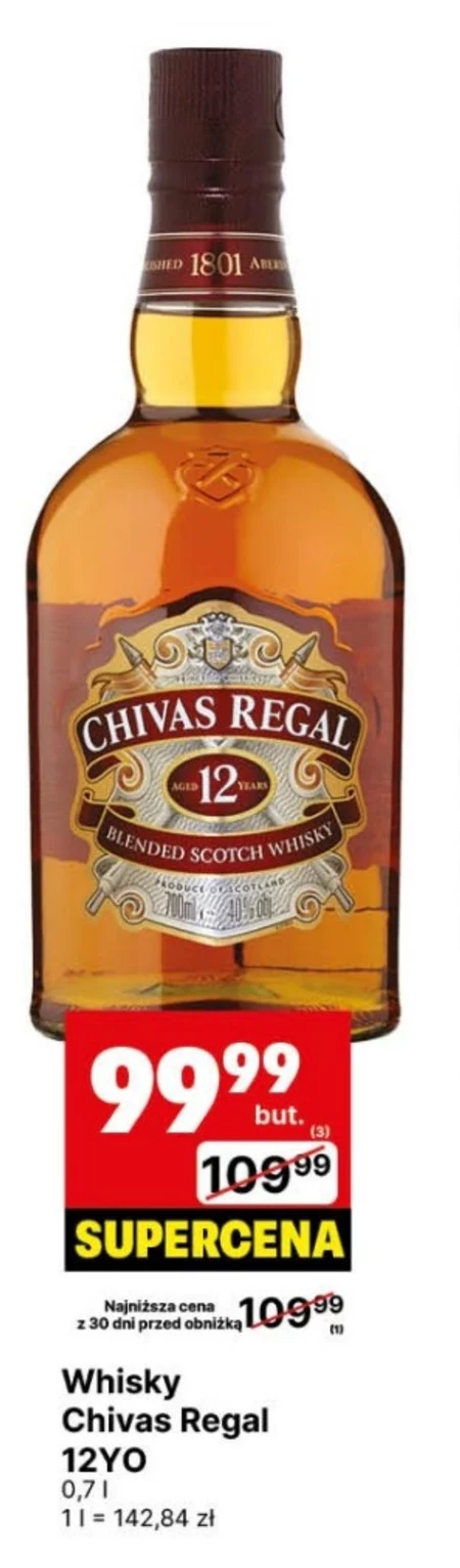 Chivas Regal Extra Aged 13 Years Blended Scotch Whisky 700 ml