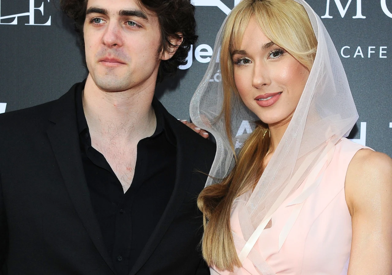 Ida Nowakowska z mężem Ida Nowakowska z mężem