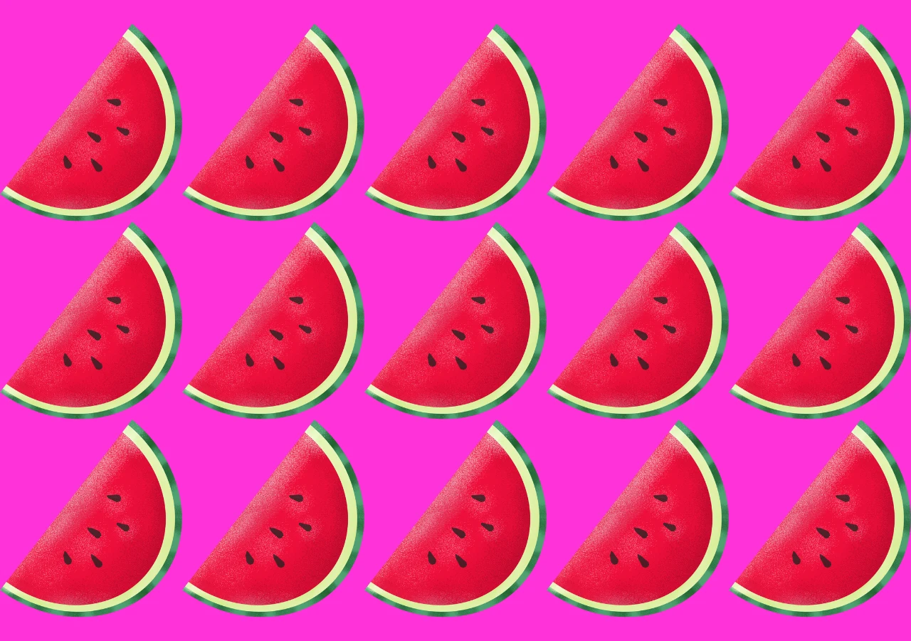 Test na spostrzegawczość. Arbuz Test na spostrzegawczość. Arbuz