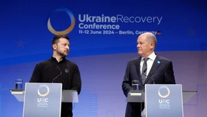 Czy Ukraińcy utracą zasiłki obywatelskie w Niemczech? Na razie dyskusja trwa na łamach mediów. Na zdj. prezydent Wołodymyr Zełenski i kanlerz Olaf Scholz