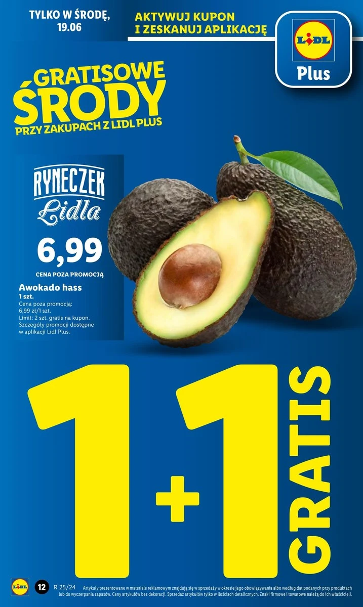 Awokado 1+1 gratis w Lidlu! 
