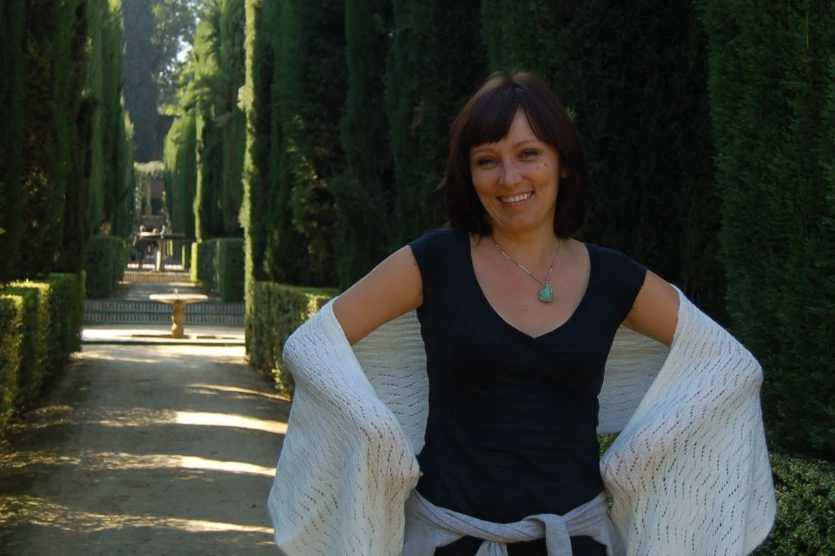 Monika Bień-Königsman podczas jednej ze swoich podroży Monika Bień-Königsman podczas jednej ze swoich podroży