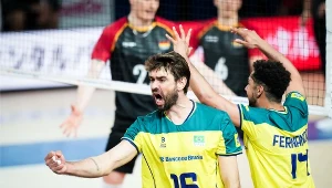 Lucas Saatkamp i cała reprezentacja Brazylii pokazali się z dobrej strony