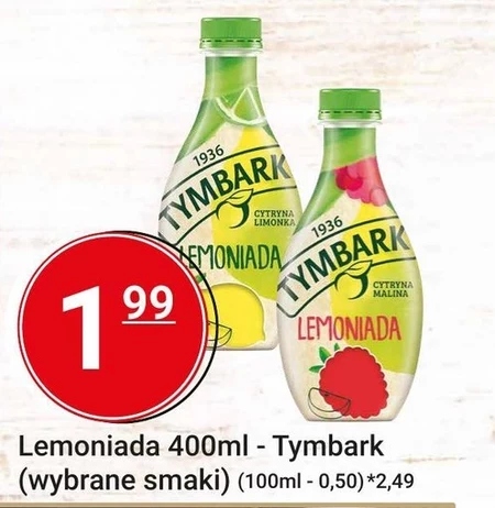 Tymbark Lemoniada cytryna-limonka 400 ml