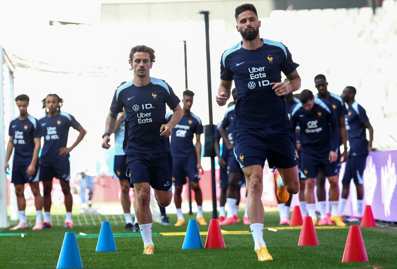 Olivier Giroud i Antoine Griezmann