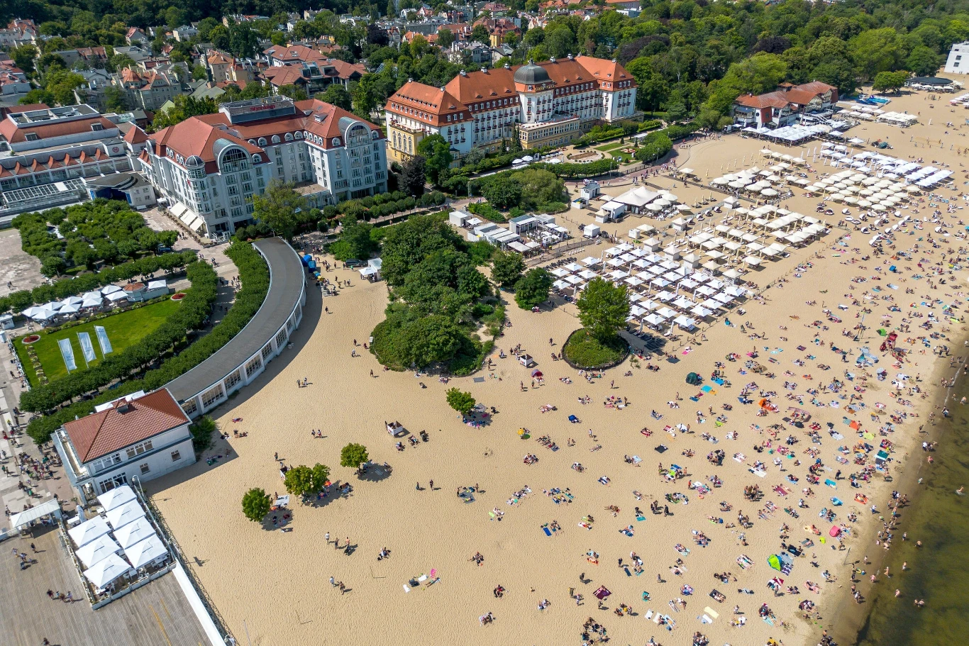 Brytyjscy turyści doceniają walory wypoczynku w Sopocie Brytyjscy turyści doceniają walory wypoczynku w Sopocie
