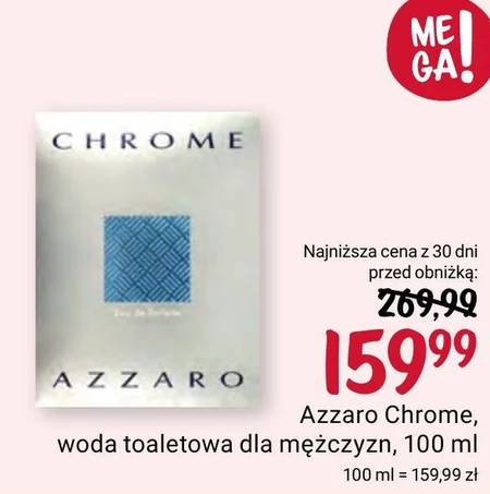Туалетна вода для чоловіків Azzaro Chrome