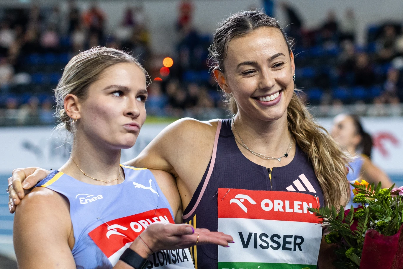 Pia Skrzyszowska i Nadine Visser