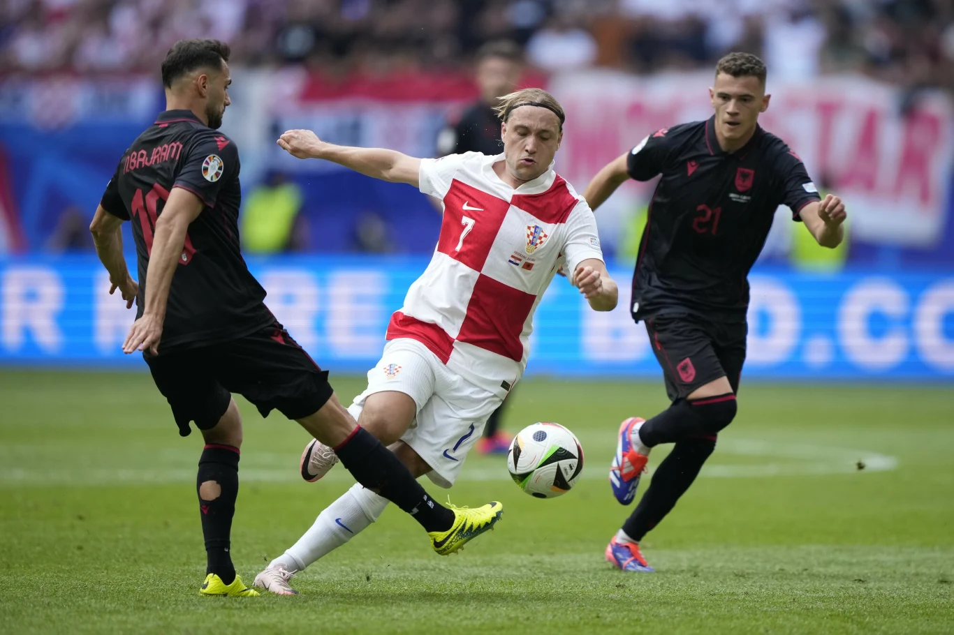 Mecz Chorwacja - Albania na Euro 2024, 19.06.2024 r. Mecz Chorwacja - Albania na Euro 2024, 19.06.2024 r.