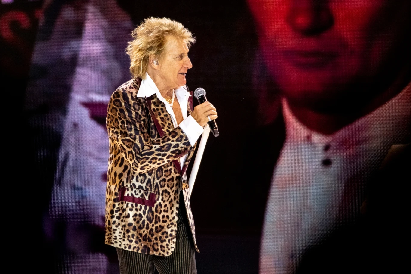 Rod Stewart na koncercie w Łodzi