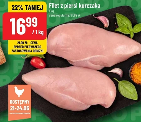 Filet z piersi kurczaka