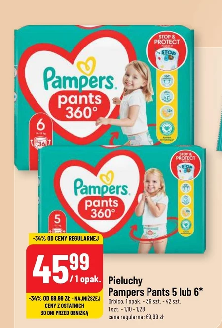 Pieluchy Pampers